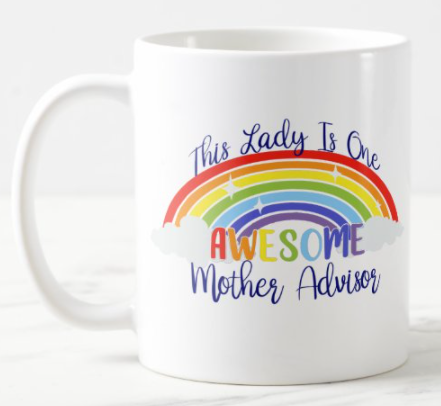 (image for) Rainbow Girls This Awesome Lady Mother Advisor Mug