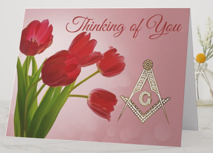 (image for) Masonic Sweetheart Valentine's Day - Pack of 10 5"x7" cards